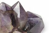 Deep Purple Amethyst Crystal Cluster - DR Congo #223270-2